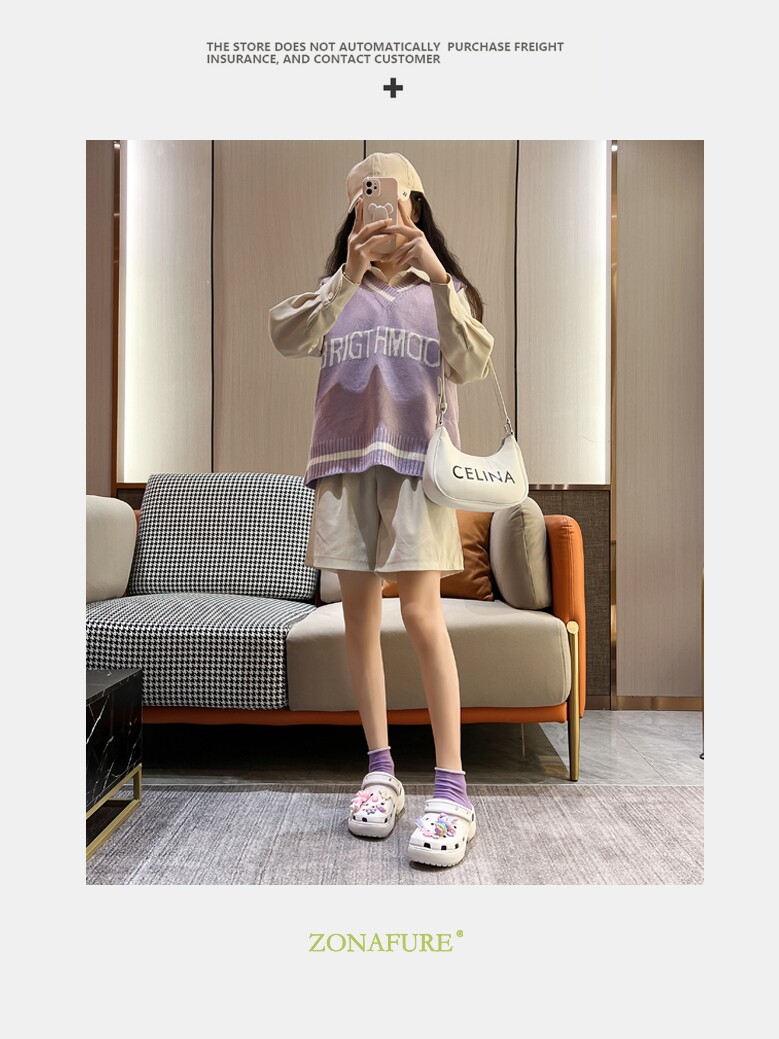 Ballet rabbit cloud hole shoes women's summer wear ins tide non-slip thick bottom stepping on shit feeling beach shoes net red sandals and slippers