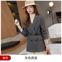 Little suit coat girl 2022 autumn new small casual suit Superior Han - style coat