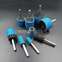 Electric grinding sandpaper ring Grinding head Sandpaper roll Metal rust removal polishing wheel Bodhi peeling tool Sandpaper grinding ring