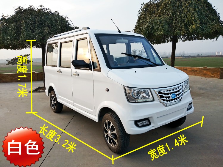 Xe bốn bánh điện người lớn đóng kín hoàn toàn xe chở hàng nhanh mới sử dụng dầu năng lượng và điện cho thuê bánh mì hộp đôi nam - Xe đạp điện xe điện độ