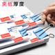 Morning light color long tail clip large extra large extra large file small clip iron swallowtail clip mixed test paper book clip stationery phoenix tail ticket clip fish tail clip Yan office supplies anti-tail multi-functional medium