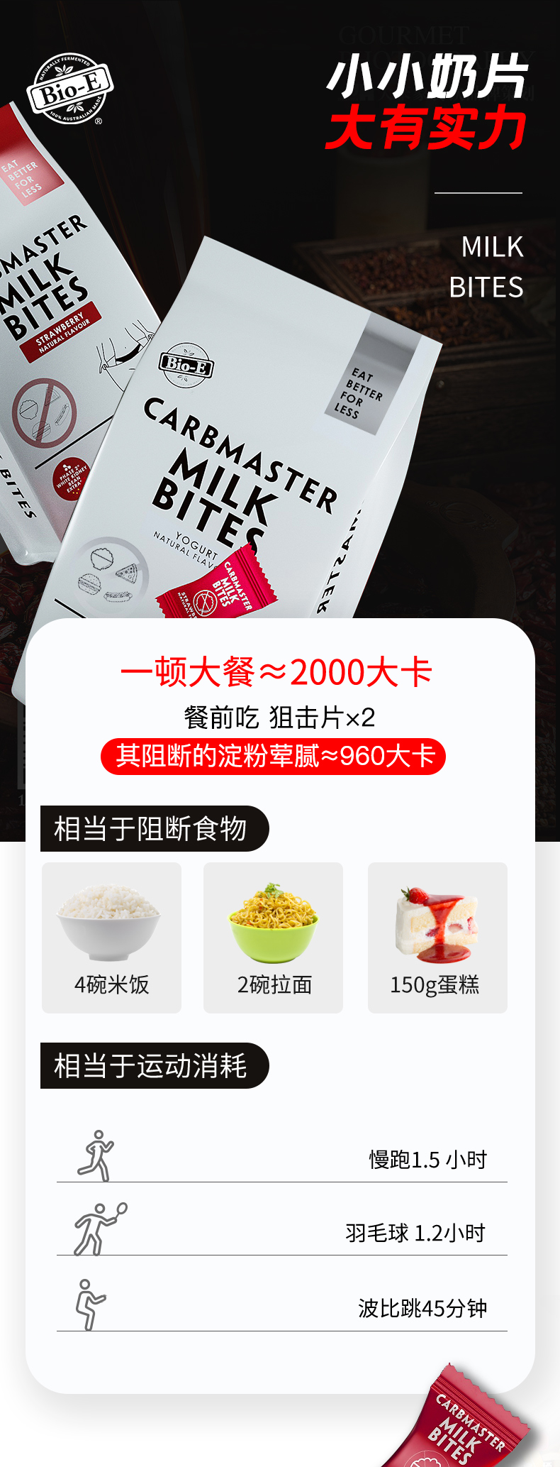 王一博代言 澳洲产 Bioe 白芸豆碳水阻断剂酵素片 抗糖丸 60片 图4