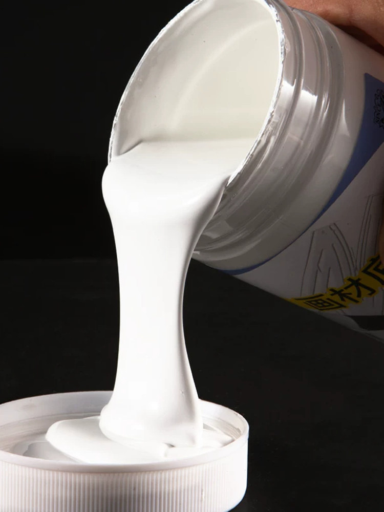 Marley oil painting shaping paste acrylic oil painting pigment seasoning oil painting medium 500ml large capacity resin canvas white art student special texture painting diy material quick drying non-cracking shaping