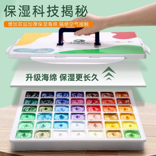 Пигментированный акрил, художественный белый комплект для школьников, водостойкая детская униформа медсестры, краситель, 24 цветов, 30 мл, защита от солнца, не выцветает, «сделай сам», граффити, 42 цветов