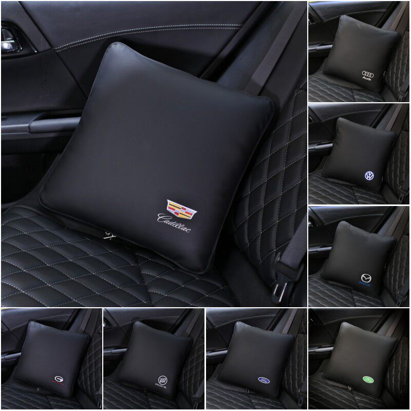 Car pillow-cover dual-use car pillow-cushion multifunctional men and women waist-cushion car folded in the car air conditioned