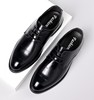 Autumn Suit Leather Shoes for Men, Business Formal Wear, Genuine Leather, Soft Sole, Breathable, Casual, British Style, Pointed Toe, Soft Leather, Groom's Wedding Shoes