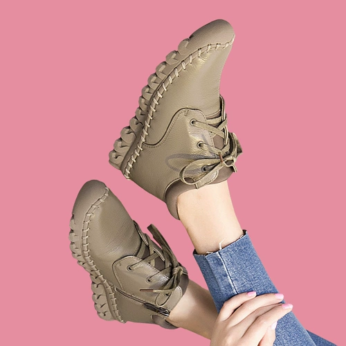 Martens, универсальные короткие сапоги, цвет, осенние, из натуральной кожи, 2020