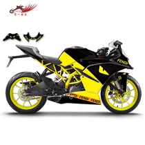 Customized KTM decal RC390 sticker modified waterproof body sticker Protection Film full car print personality pull flower