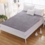 Tấm trải giường bằng vải nỉ có đệm flannel, đệm nhung san hô mỏng gấp đôi 1,8m giường 1,5 m 褥 1,2 nệm cao su non american