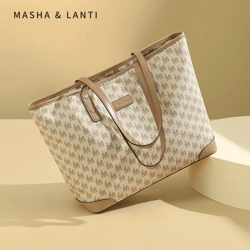 马莎兰缇 Вместительная и большая сумка через плечо, сумка на одно плечо, изысканный стиль, 2025 года