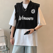 Sleeveless Machia Mens sportswear T-shirt Summer Chaochio lovers Costume American Design Sensation a unique and compassionate overfire