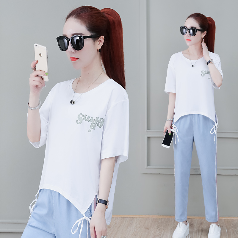 đỏ t-shirt ngắn tay ròng ins phiên bản Hàn Quốc siêu lửa 2020 mùa hè phụ nữ mới của loose-fitting nửa tay áo thun hàng đầu