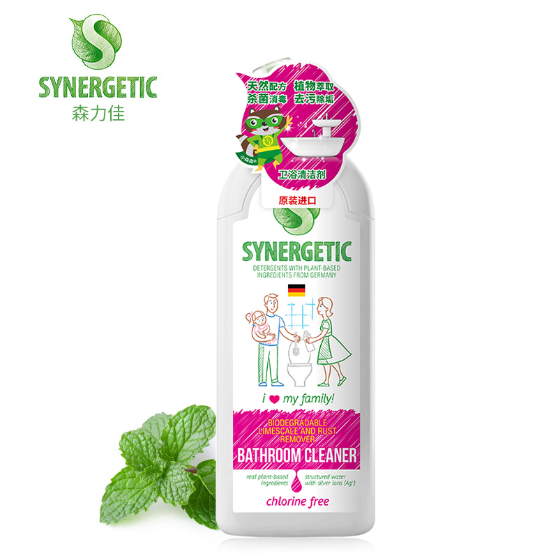 Synergeitc Bathroom Cleaner 1L Strong Limescale Toilet Cleaner Toilet Cleaner Deodorant