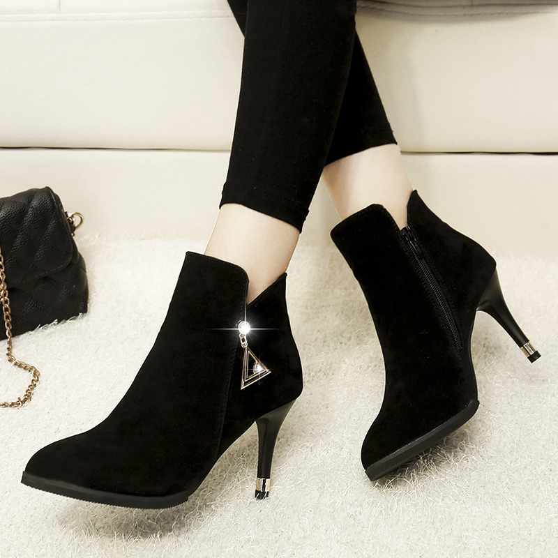 Bottes mi-saison femme en Caoutchouc - Ref 3251607 Image 3