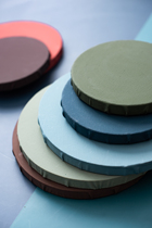 Geometric round Moranti color photo props cosmetics flat color shooting display props product photography