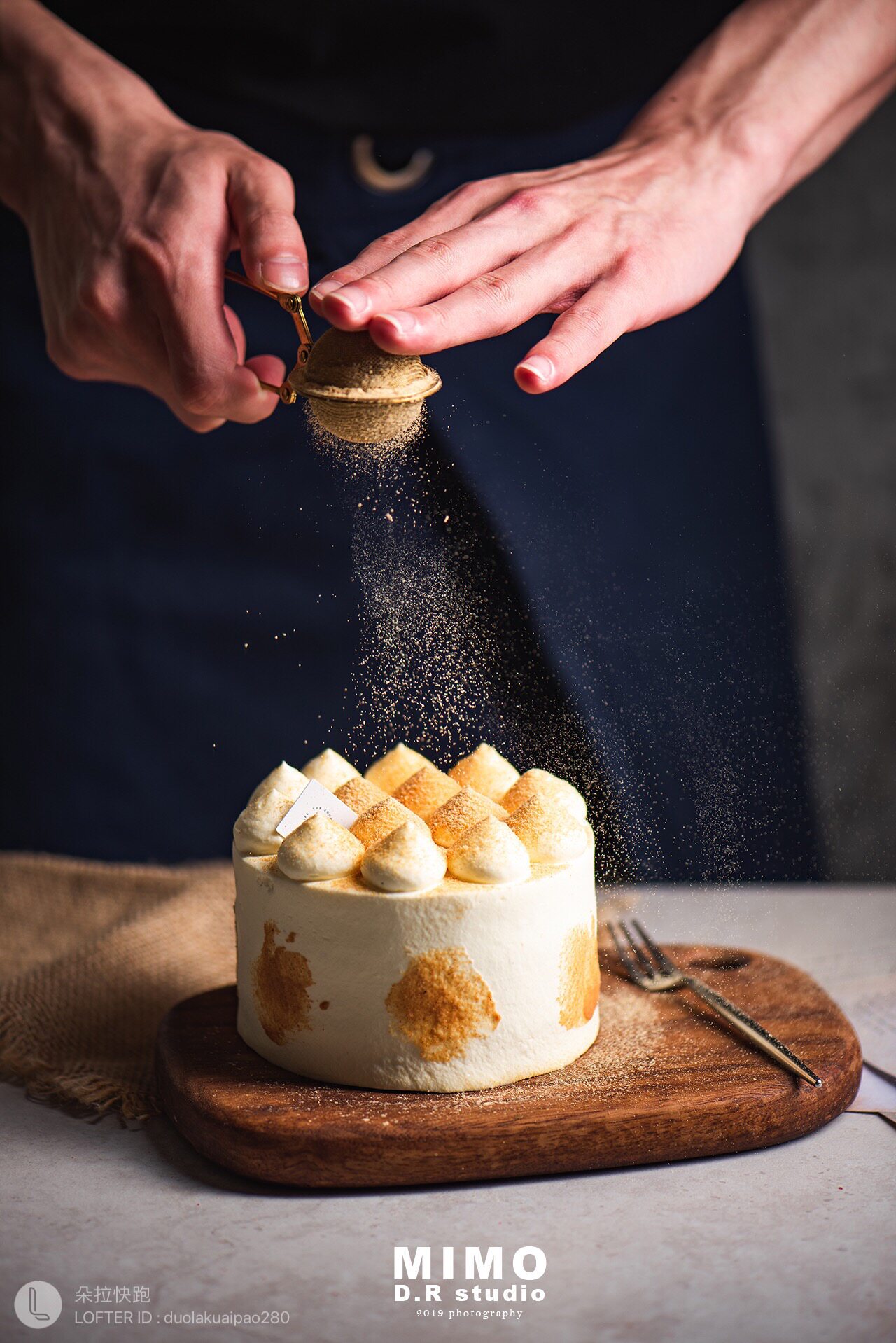 Gourmet Photography High Speed Sprinkling powder Handheld Powder Screen Balls Golden Silver small and good with creative photographic props-Taobao