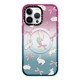 CASETiFY 토끼 리본 간단한 틈새 만화 활 Apple iPhone15/14/pro/max/13 자기 magsafe 낙하 방지 거울 유행 브랜드 모든 항목을 포함하는 휴대폰 케이스에 적합