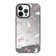 CASETiFY 토끼 리본 간단한 틈새 만화 활 Apple iPhone15/14/pro/max/13 자기 magsafe 낙하 방지 거울 유행 브랜드 모든 항목을 포함하는 휴대폰 케이스에 적합