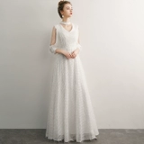 Белое элитное вечернее платье, коллекция 2021, подходит для подростков