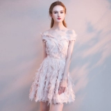 Платье подружки невесты, элитное короткое вечернее платье, коллекция 2022