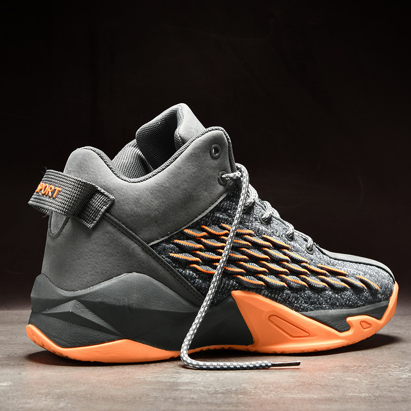 aj men's shoes net shoes net face high cylinder sneakers 2022 new breathable men sports shoes men's summer basketball boomer shoes