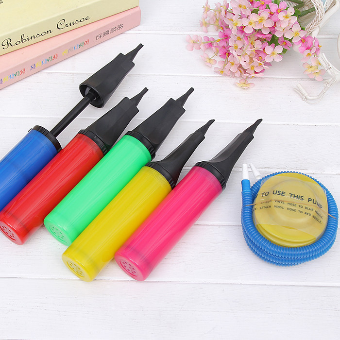 Wedding and festive supplies decorative blowing balloon inflator foot pedal hand push balloon inflatable tool