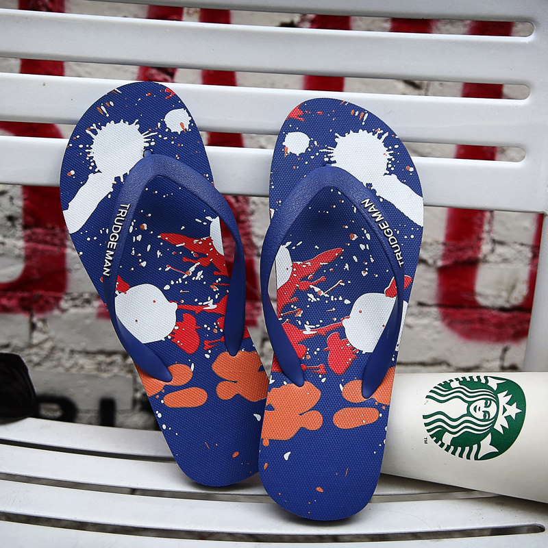 Large size 45 slippers men's summer beach shoes 46 plus fattening men herringbone drag up number 47 casual 48 sandals