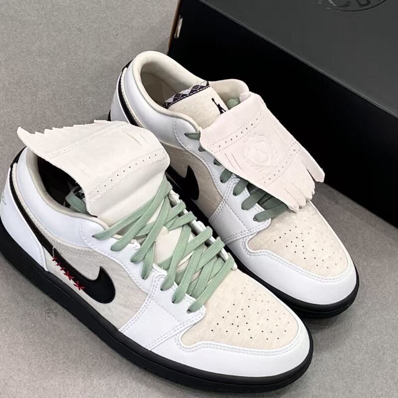Nike Air Jordan 1 Low-Top Sports Basketball Casual Sneakers Aj1 Iw2020-110