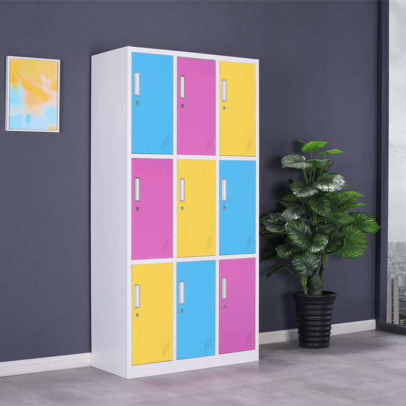 Color Locker School School Bag Containing Cabinet Gym Swimming Pool Rust Prevention Sustenting Storage Lockers Small Cupboards With Lock