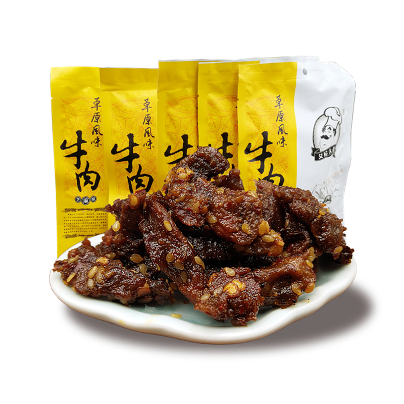 新疆伊犁【艾尼大叔】牛肉干50g*5袋