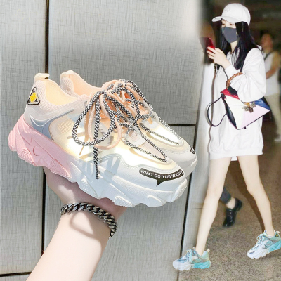 【顺丰包邮】网红爆款加绒运动鞋女老爹鞋