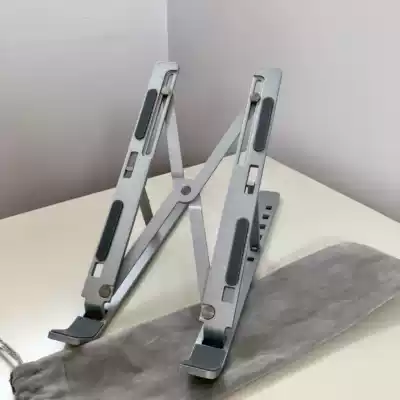 Notebook computer bracket bracket desktop increased aluminum alloy radiator portable adjustable portable lifting base