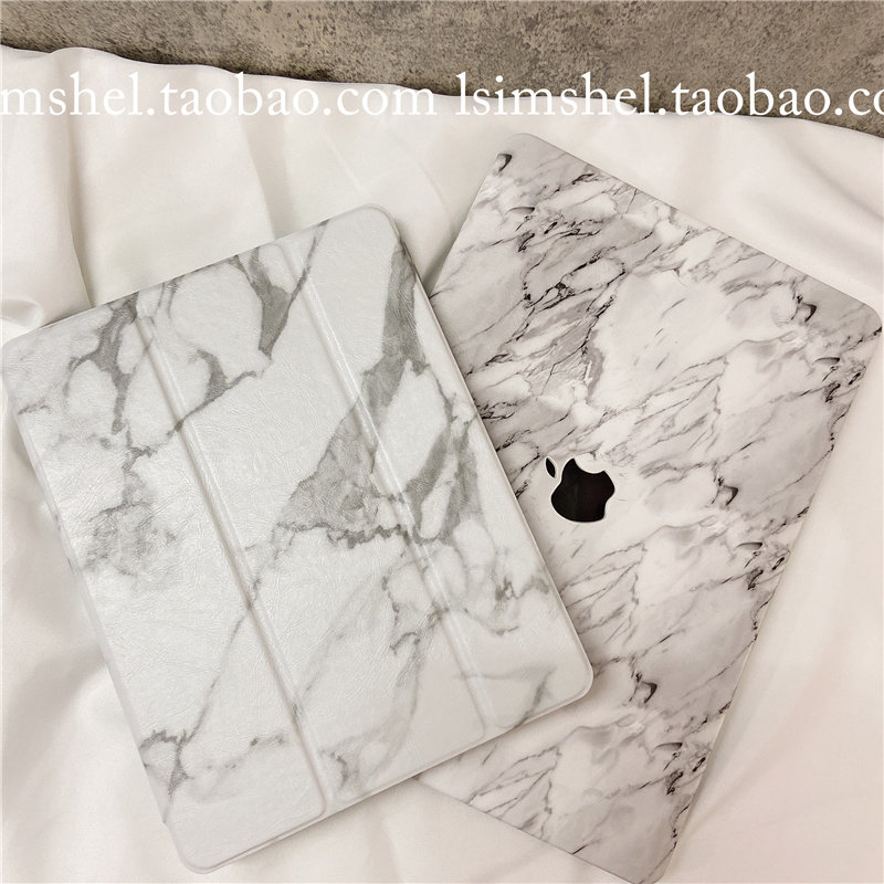 Macbook Apple notebook protection shell 2020 models Air computer pro16 white marble 13M116 15