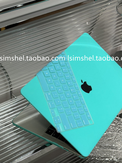 SHELL丨 ເຫມາະສໍາລັບ Macbook ໂນ໊ດບຸ໊ກ shell protective 16 new shell sapphire blue matte macbookairM213.3Pro13M3 inch soft case 16/15 inch Max anti-fall