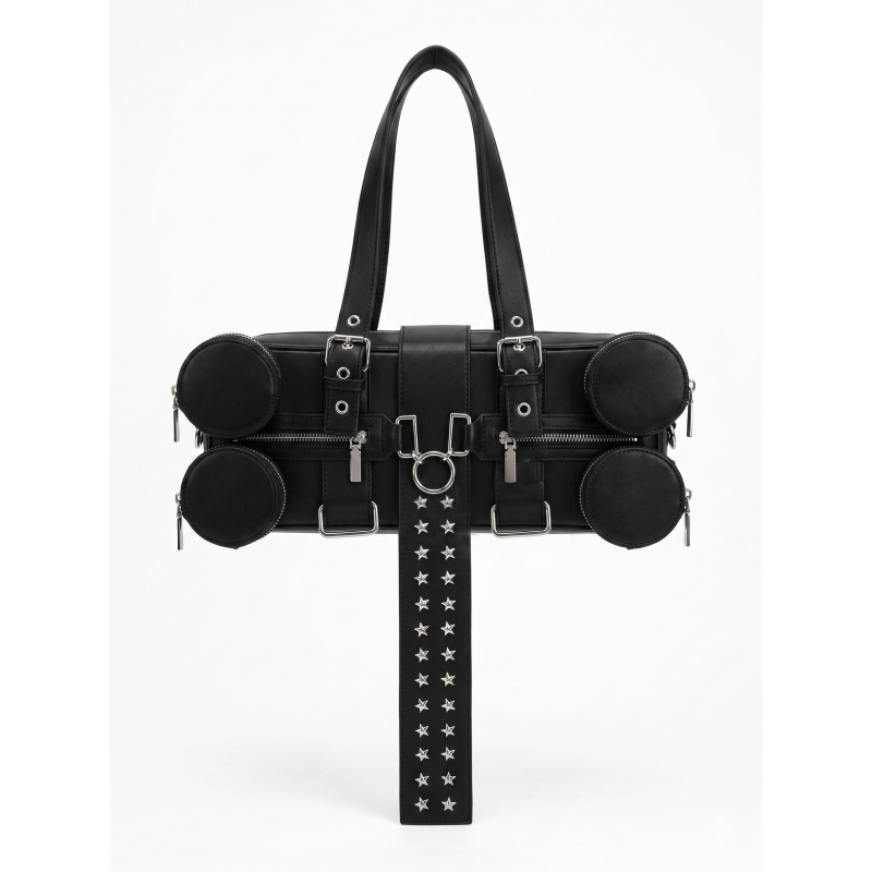 Gss "Star Chain" Original Y2K Biker Girl Sweet and Cool Subculture Niche Single Shoulder Underarm Handbag