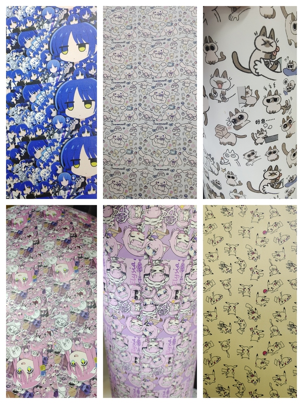 Camera Lens Color Changing Film Diya4 Sticker Without Cutting Film, Cartoon Mobile Phone Tablet Color Film