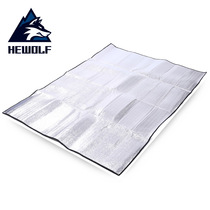 Wolf outdoor tent moisture-proof aluminum membrane mat outing picnic grass picnic grass picnic thick multi-person moisture-proof mat