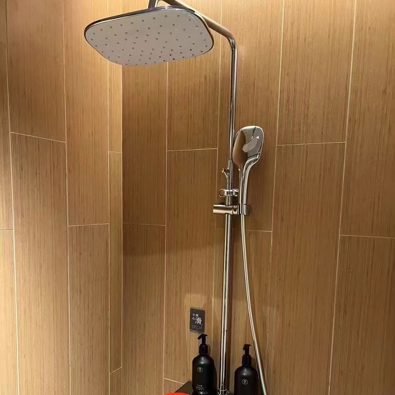 All-Season Hotel 4.0 Same Model Faucet Large Showerhead Set, High-Flow Bathroom Exposed All-Copper Mixing Valve