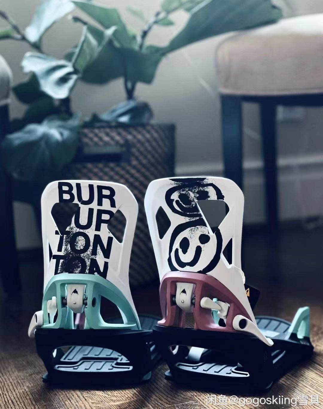 Spot Burton Burton Step on men's snowboard fixers Smiley Mandarin Duck