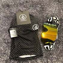 Spot Volcom diamond lightning male and female single veneers ski protective headsets windproof mask