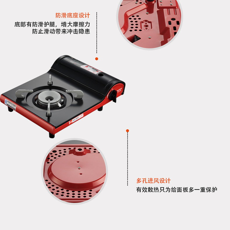 Lò nướng di động Iwatani ZB-20M thẻ ngoài trời lò từ bếp gas hoang bếp gas - Bếp lò / bộ đồ ăn / đồ nướng dã ngoại bếp nướng ngoài trời nhập khẩu