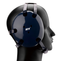 GEYI wrestling ear protection and jujitsu ear protection integrated fighting ear protection ear protection with chin soft navy blue
