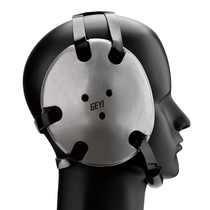 GEYI wrestling ear protection and jujitsu ear protection integrated fighting ear protection ear protection with chin soft silver