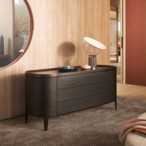 Italian Minimalist Dining Side Cabinet Modern Minima Sofa Side Cabinet Lockers Living Room Leaning Against Wall Cabinet