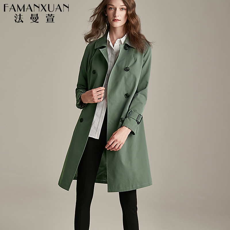 Trench pour femme en Polyester - Ref 3225865 Image 3