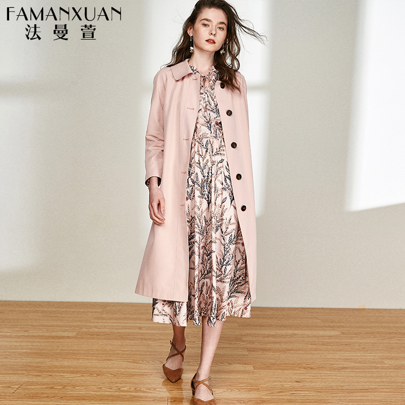 Trench pour femme en Polyester en Polyester - Ref 3225777 Image 4
