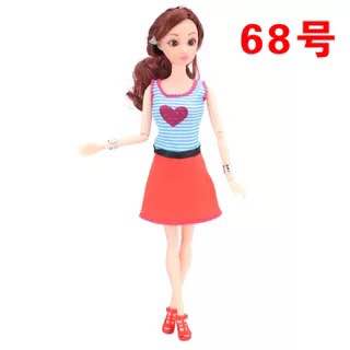 Barbie Công Chúa Home Pha Lê Giày Cao Gót Chơi Nhà Đồ Chơi Cao Gót Quần Áo Phụ Kiện Phổ Biến búp bê elsa