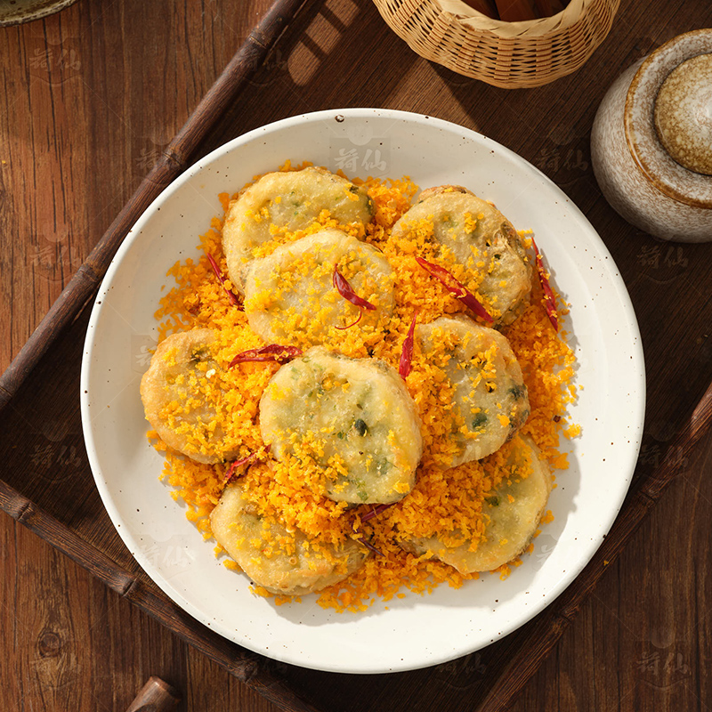 荷仙 速冻鸡肉藕合 360g*4件 天猫优惠券折后￥59.7包邮（￥89.7-30）芥菜藕合及组合可选