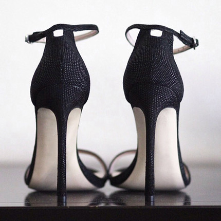 雅绸2018夏季新款女鞋百搭明星同款一字带扣