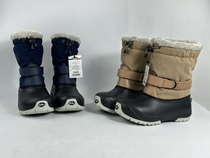 Childrens snow boots at minus 30 degrees waterproof and non-slip outdoor boots comfortable and warm mid-calf furry boots warm shoes for parents and children